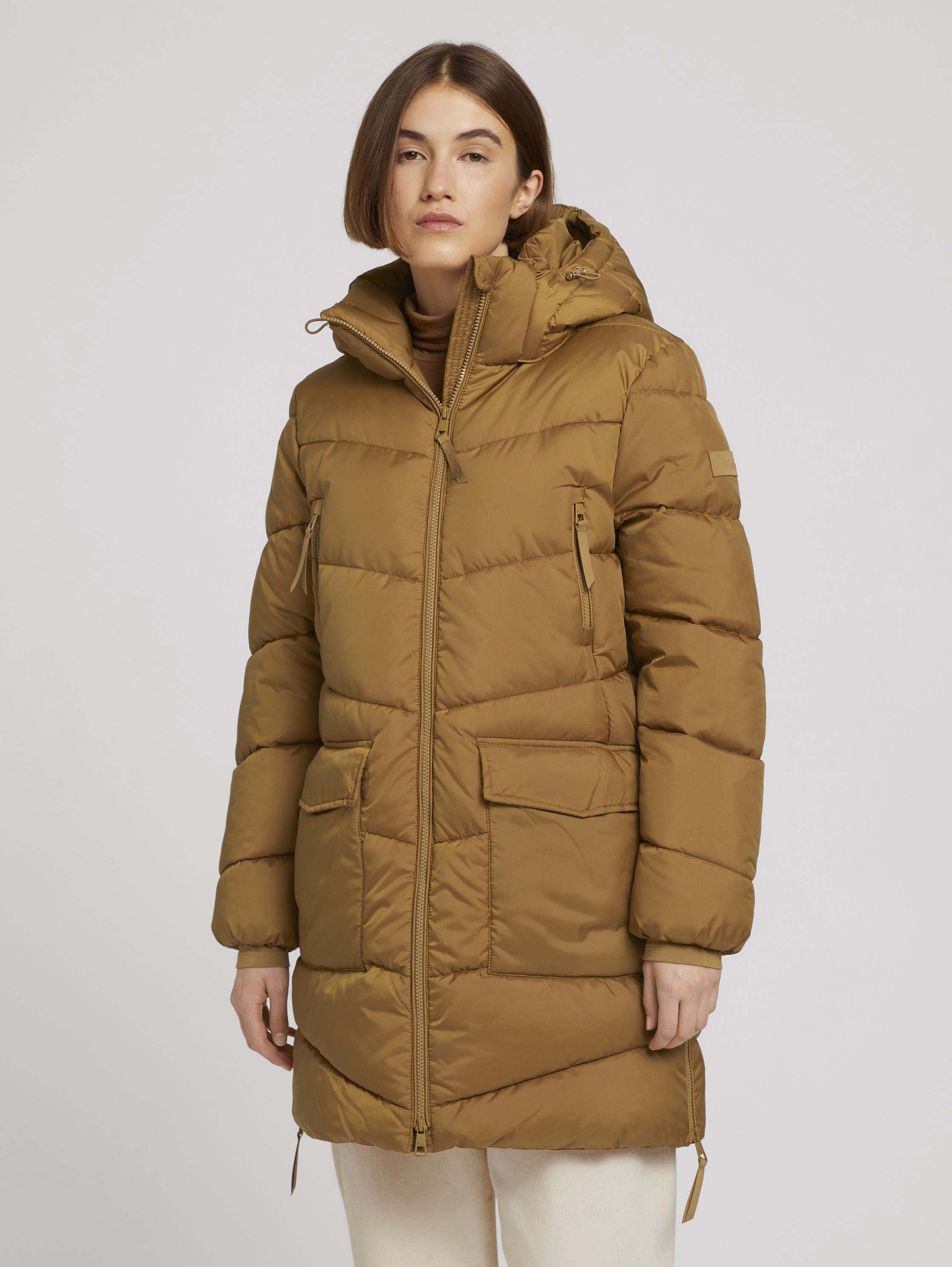 

Куртка женская TOM TAILOR 1027044 коричневая XL, 1027044