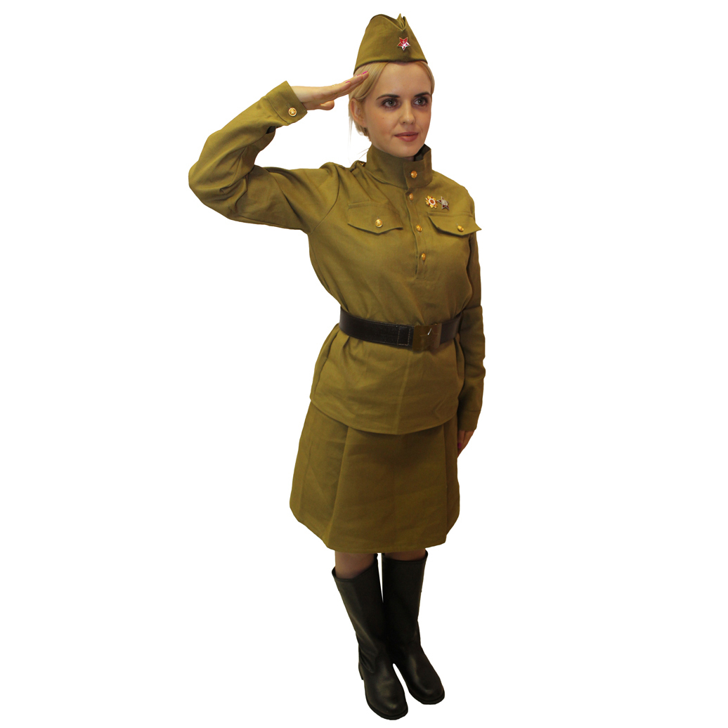 фото Карнавальный костюм артэ театральная галерея военная форма женская, ag-1503 р. 52-54