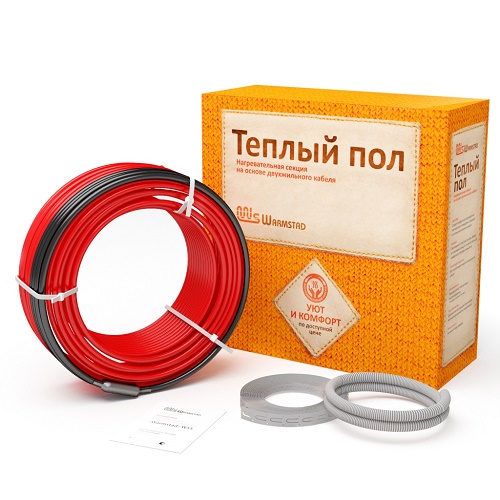 

Теплый пол кабель Warmstad 2,7-3,2 кв.м 485 Вт (35 м)