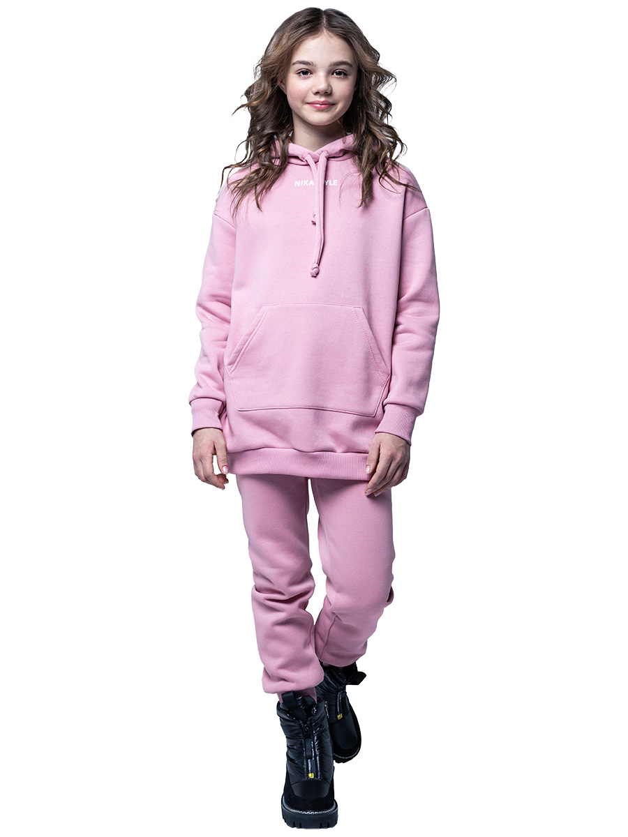 

Костюм спортивный детский NIKASTYLE 7т10823, пудровый, 158, 7т10823