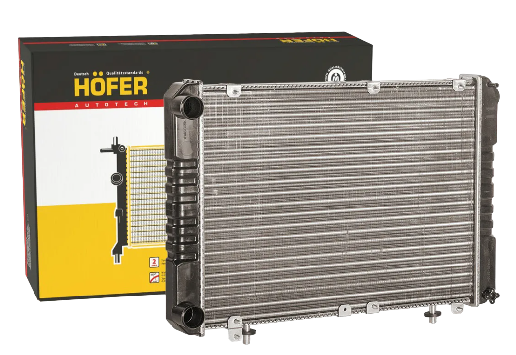 HOFER HF 708 469 Радиатор охлаждения ВАЗ 2180 Lada Vesta Hofer