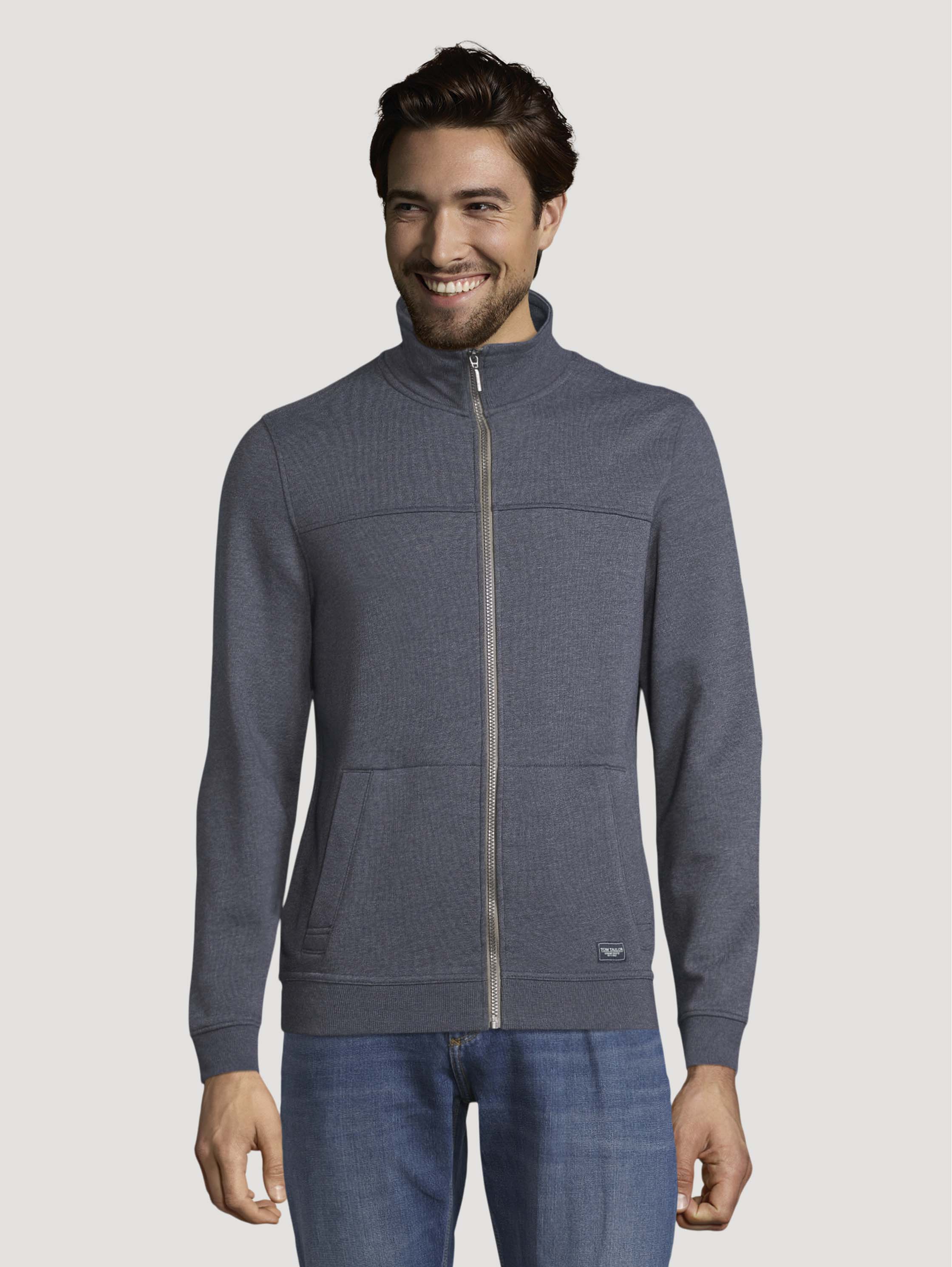

Толстовка мужская TOM TAILOR 1029295 синяя M, 1029295
