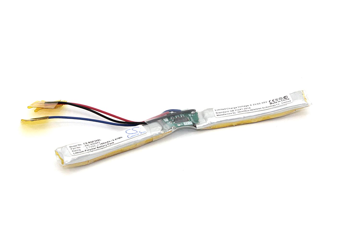 

Аккумуляторная батарея CameronSino CS-BQF30SL для Bose QuietControl 30 180mAh, CS-BQF30SL