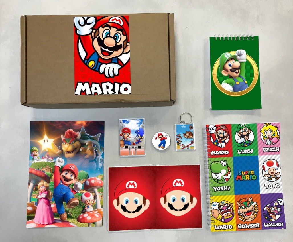 

Бокс с подарком Super Mario № 2, 11-2, 1 предметов, Бежевый, Super Mario № 2