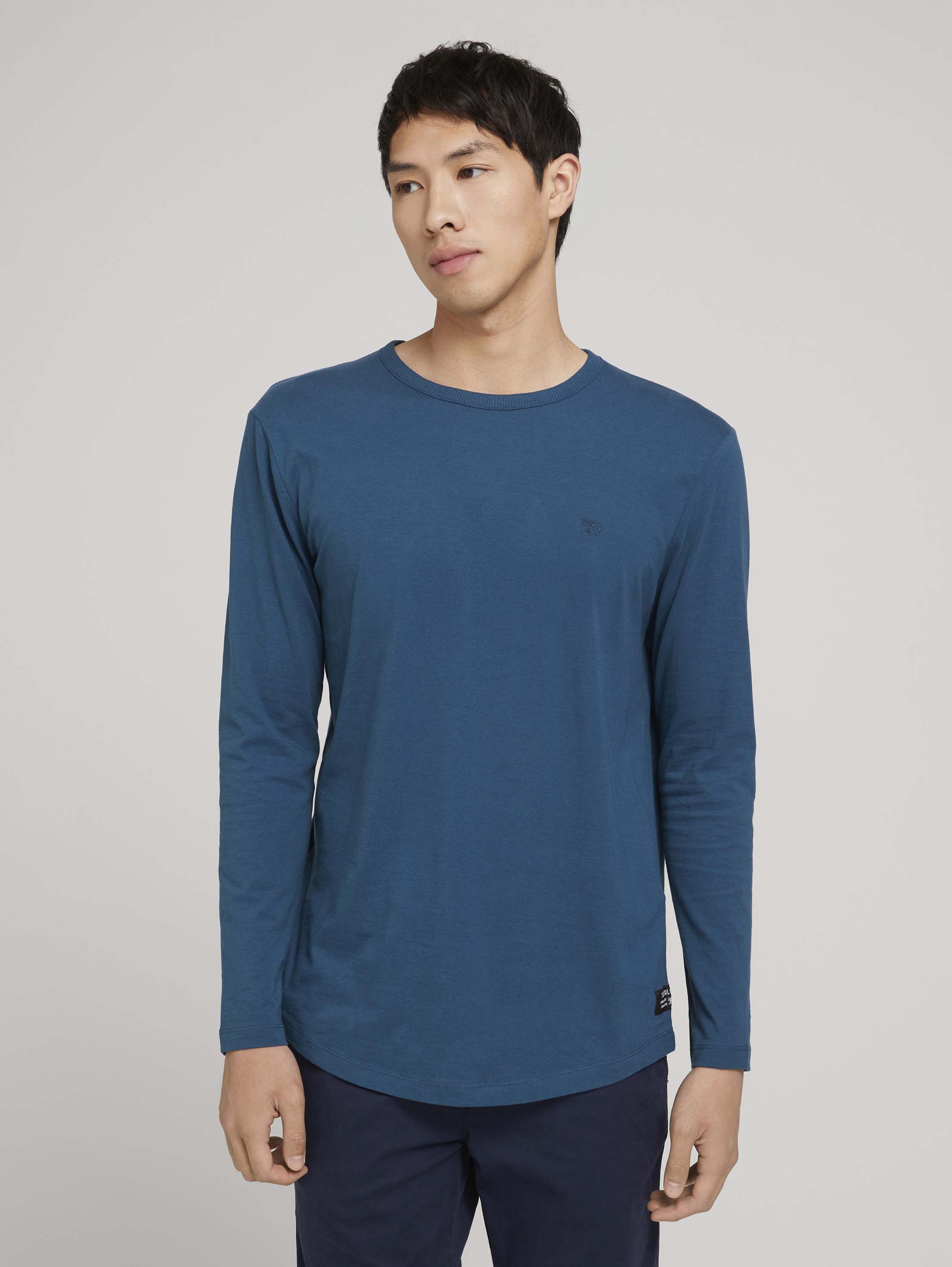 

Лонгслив мужской TOM TAILOR 1026925 синий XL, 1026925