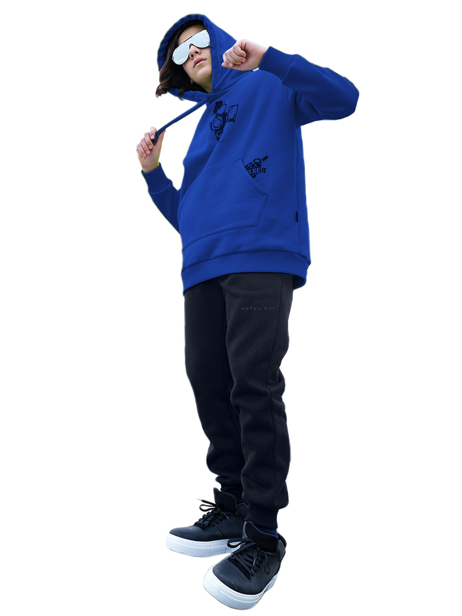 

Костюм спортивный детский NIKASTYLE 7т10923, ультрамарин/черный, 128, Синий, 7т10923