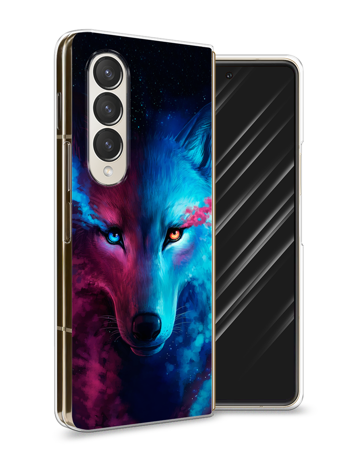 

Чехол Awog на Samsung Galaxy Z Fold 4 / Самсунг Галакси Зет Фолд 4 "Волшебный волк", Разноцветный, 2106950-2