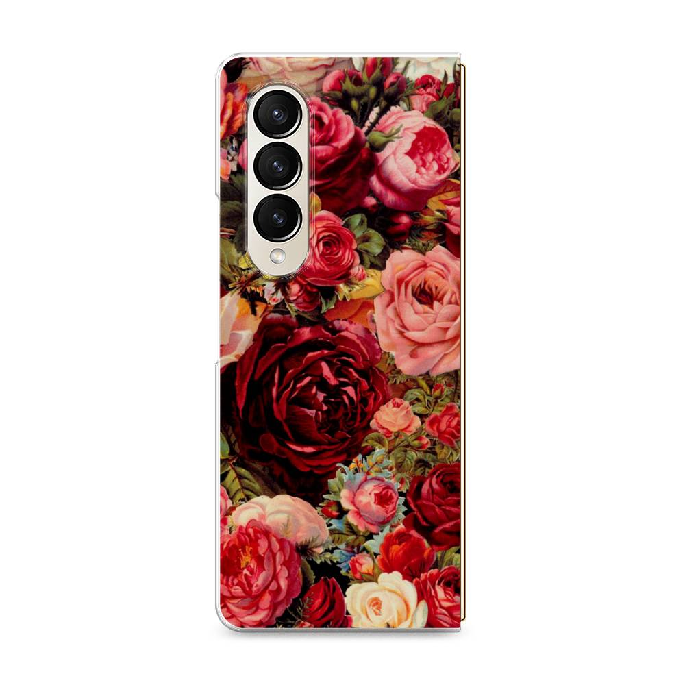 

Чехол Awog на Samsung Galaxy Z Fold 4 / Самсунг Галакси Зет Фолд 4 "Розы винтажные", 2106950-8