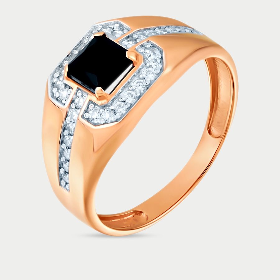 

Печатка из золота с фианитом р., GOLD CENTER РКд3972, РКд3972