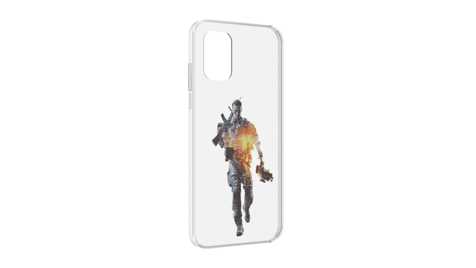 

Чехол MyPads Battlefield-4 мужской для Nokia G21, Прозрачный, Tocco