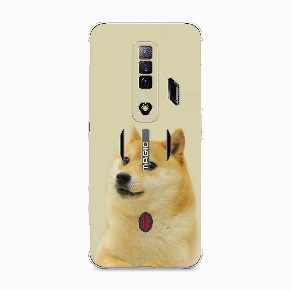 

Чехол Awog на ZTE Nubia Red Magic 7S / ЗТЕ Нубия Ред Мэджик 7С "Собака подозревака", Разноцветный, 136350-9