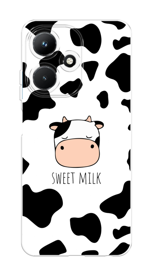

Чехол на Infinix Hot 30i "Sweet milk", Розовый;белый;черный, 3104150-1