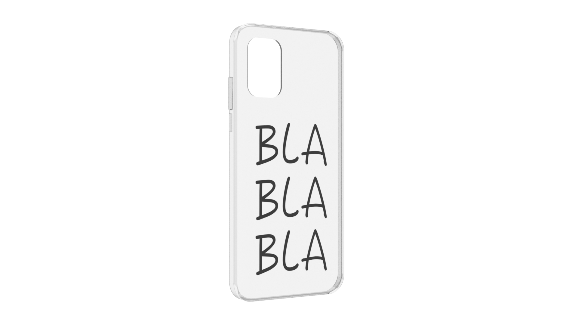 Чехол задняя-панель-накладка-бампер MyPads Bla-Bla для Nokia G21 противоударный
