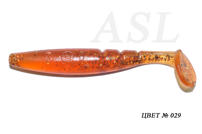 

Силиконовая приманка ASL Самурай цв. 029 L-7,5см 6шт/уп, Самурай