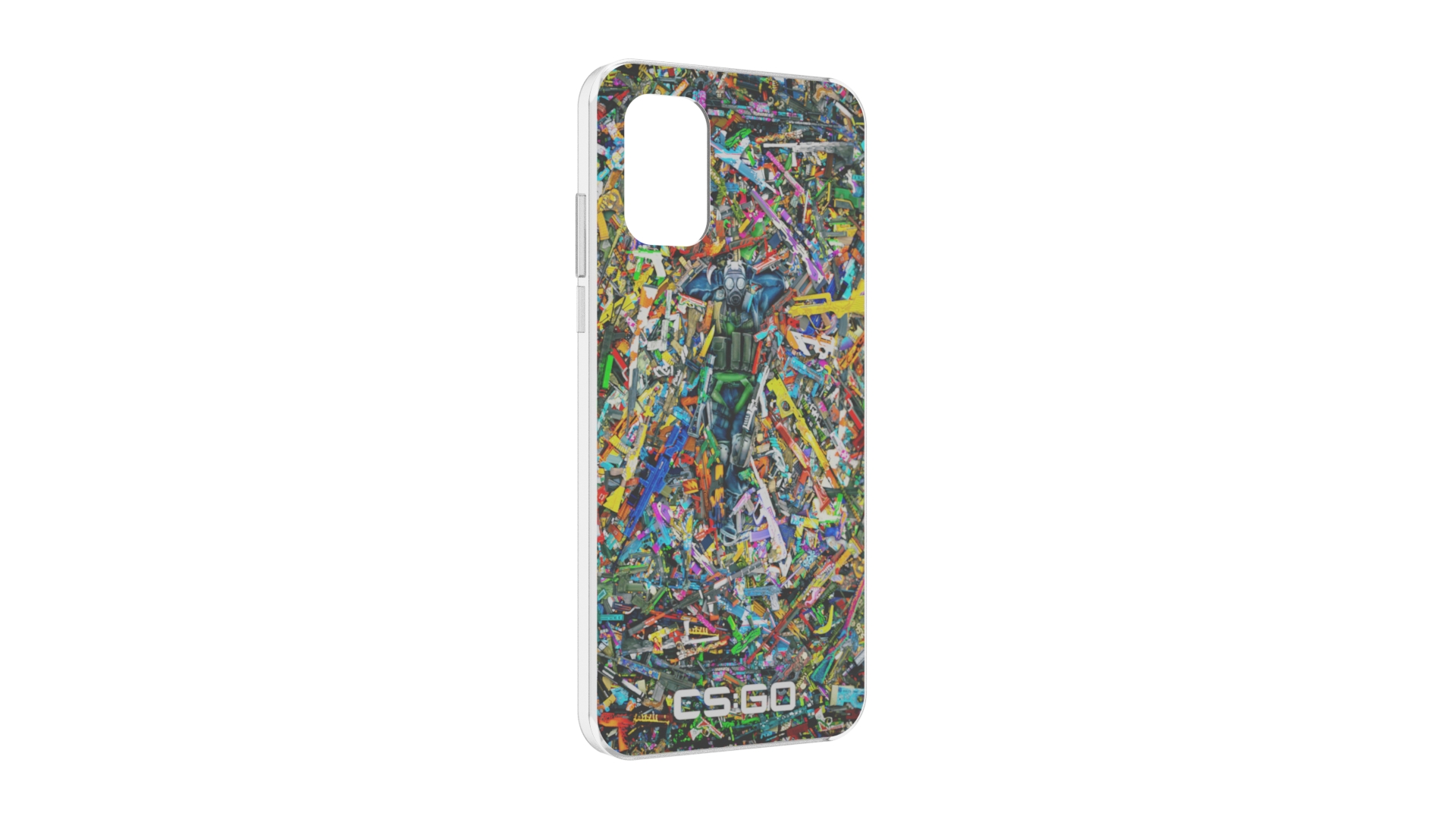 

Чехол MyPads CS GO guns skins мужской для Nokia G21, Прозрачный, Tocco