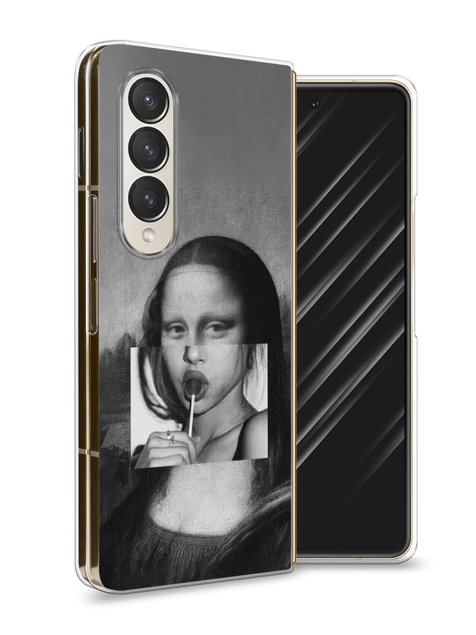 

Чехол Awog на Samsung Galaxy Z Fold 4 / Самсунг Галакс "Mona Lisa sucking lollipop", Разноцветный, 2106950-9