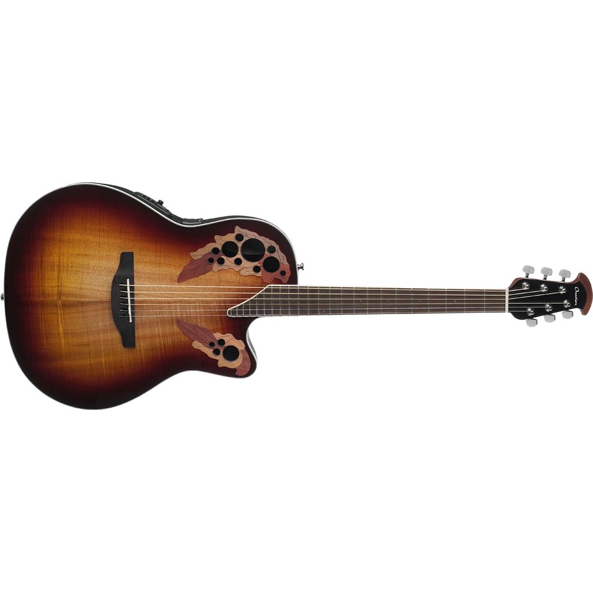 Электроакустическая гитара OVATION CE48P-KOAB Celebrity Elite Plus Super Shallow Koa Burst