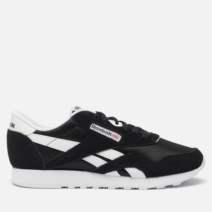 фото Кроссовки женские reebok classic nylon черные 40 eu