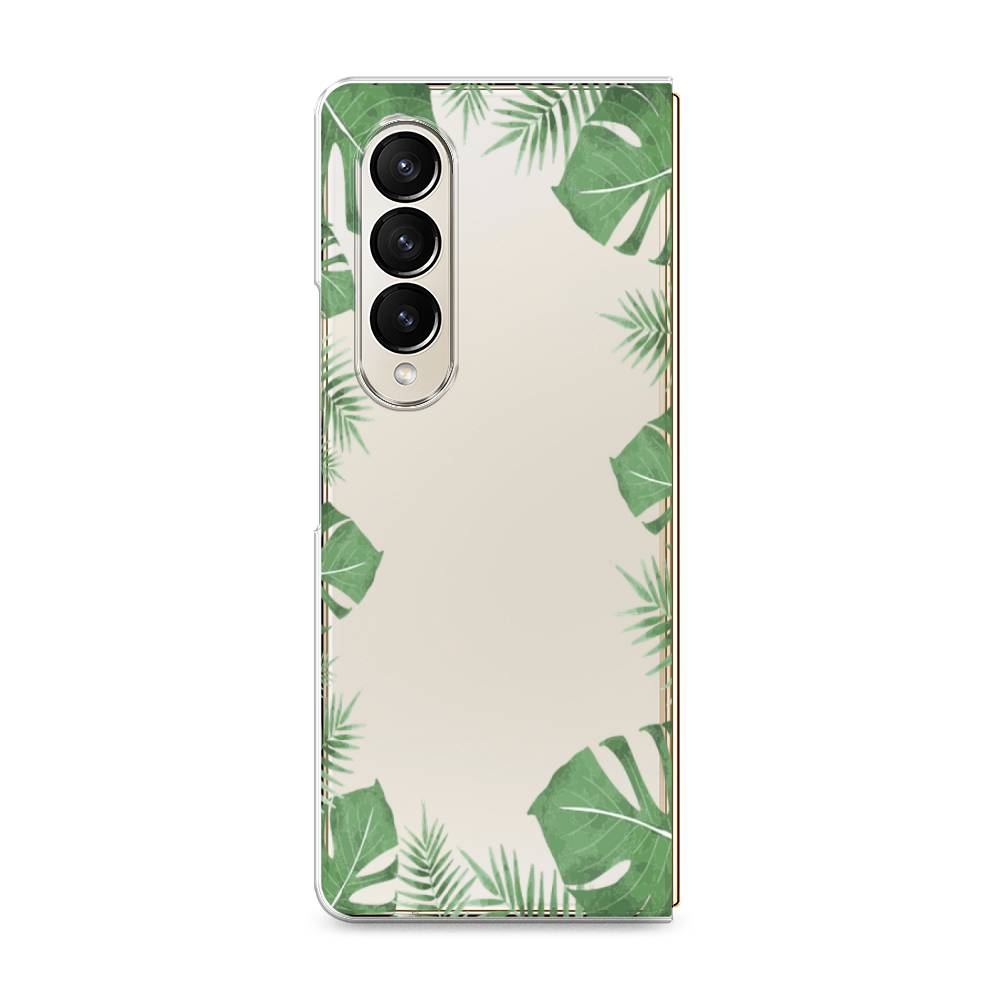 

Чехол Awog на Samsung Galaxy Z Fold 4 / Самсунг Галакси "Листья папоротника рамка", Зеленый;прозрачный, 2106950-8