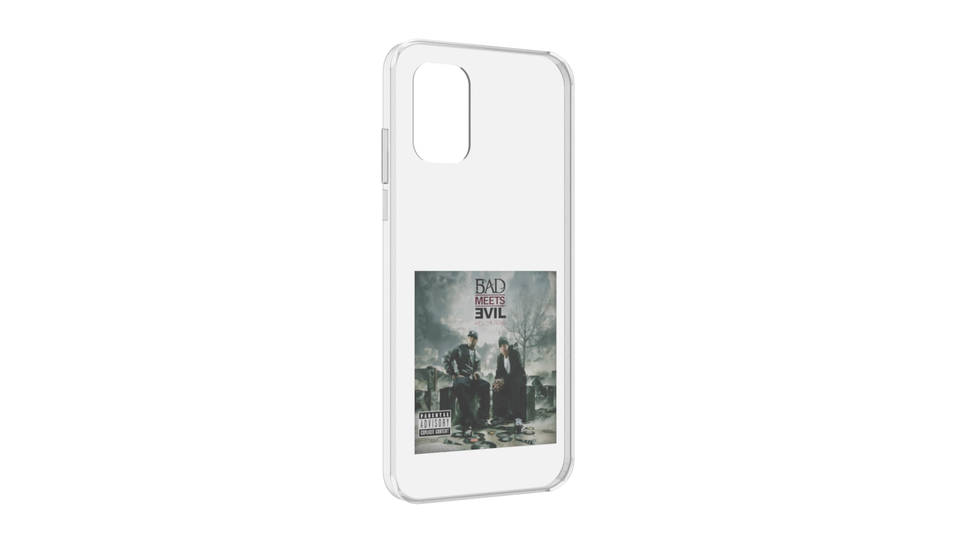 

Чехол MyPads Eminem BAD MEETS EVIL – HELL THE SEQUEL для Nokia G21, Прозрачный, Tocco