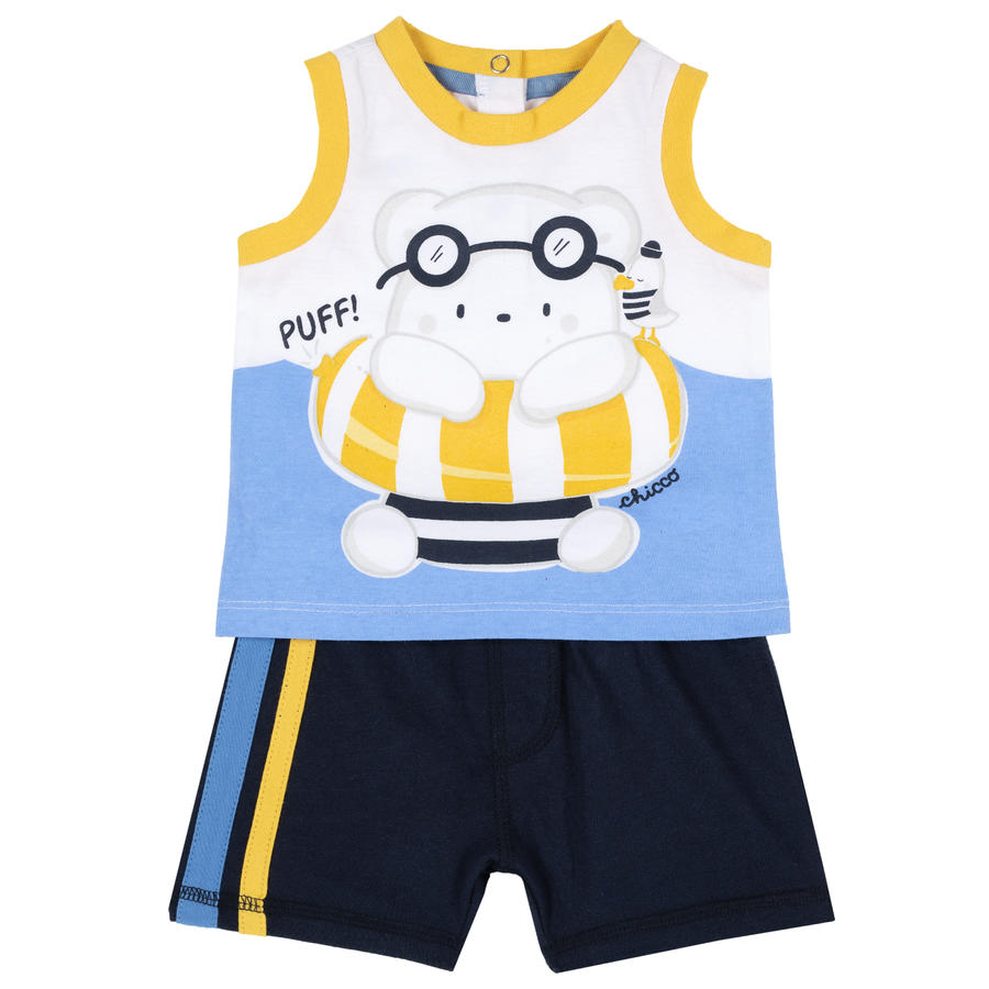 

Комплект одежды Chicco 09076376080088 цв. синий р. 80, 9076376