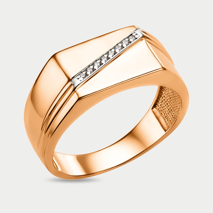 

Печатка из золота с фианитом р. GOLD CENTER 009121-1102, 009121-1102