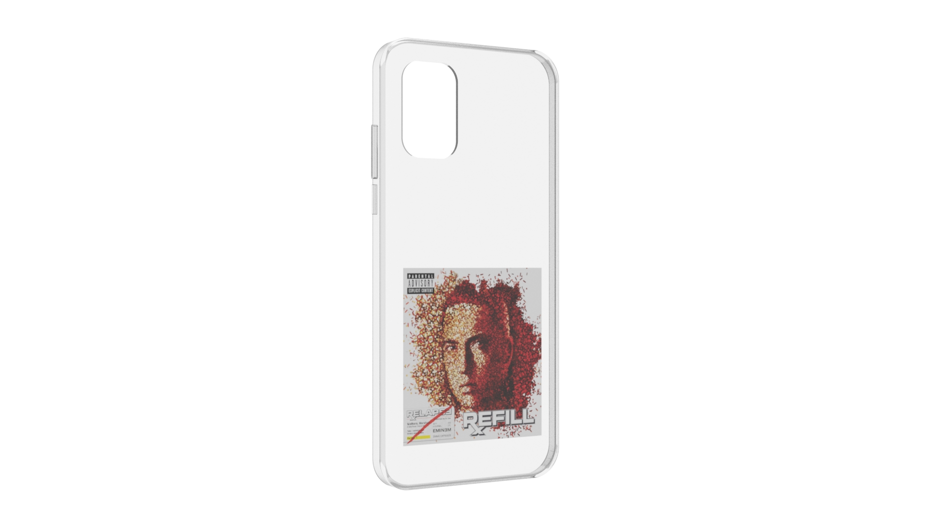 

Чехол MyPads Eminem RELAPSE, REFILL для Nokia G21, Прозрачный, Tocco
