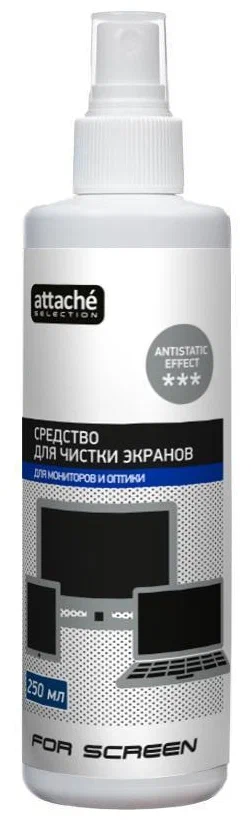 

Спрей для экранов и оптики Attache Selection For Screen 250ml 127651