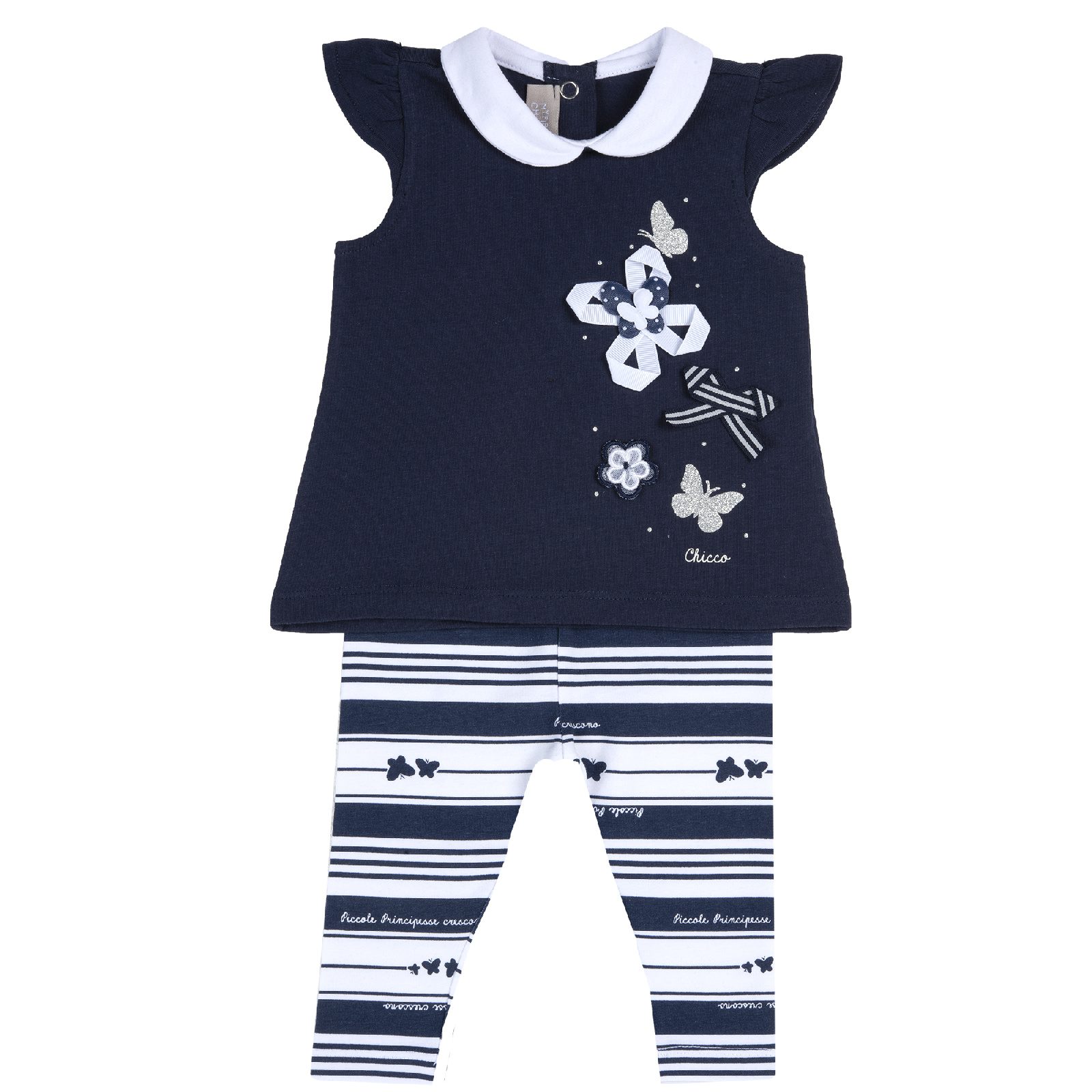 

Комплект одежды Chicco 09076636092080 цв. синий р. 92, 9076636