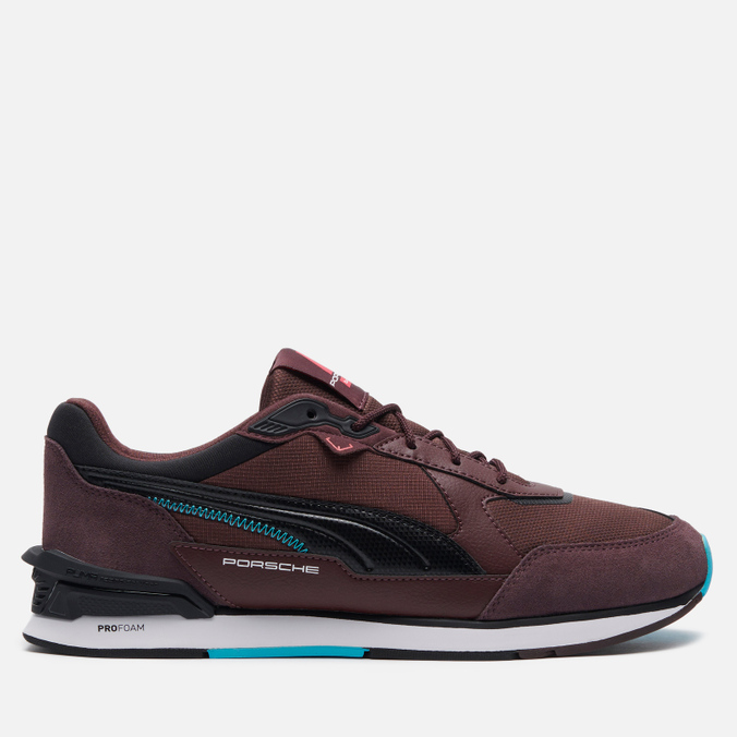 фото Кроссовки мужские puma x porsche legacy low racer коричневые 42.5 eu