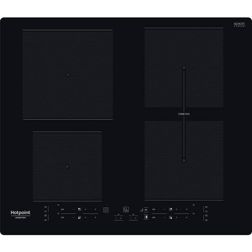 встраиваемая варочная панель индукционная hotpoint ariston hb 5560b ne Встраиваемая варочная панель индукционная Hotpoint-Ariston HB 5560B NE черный