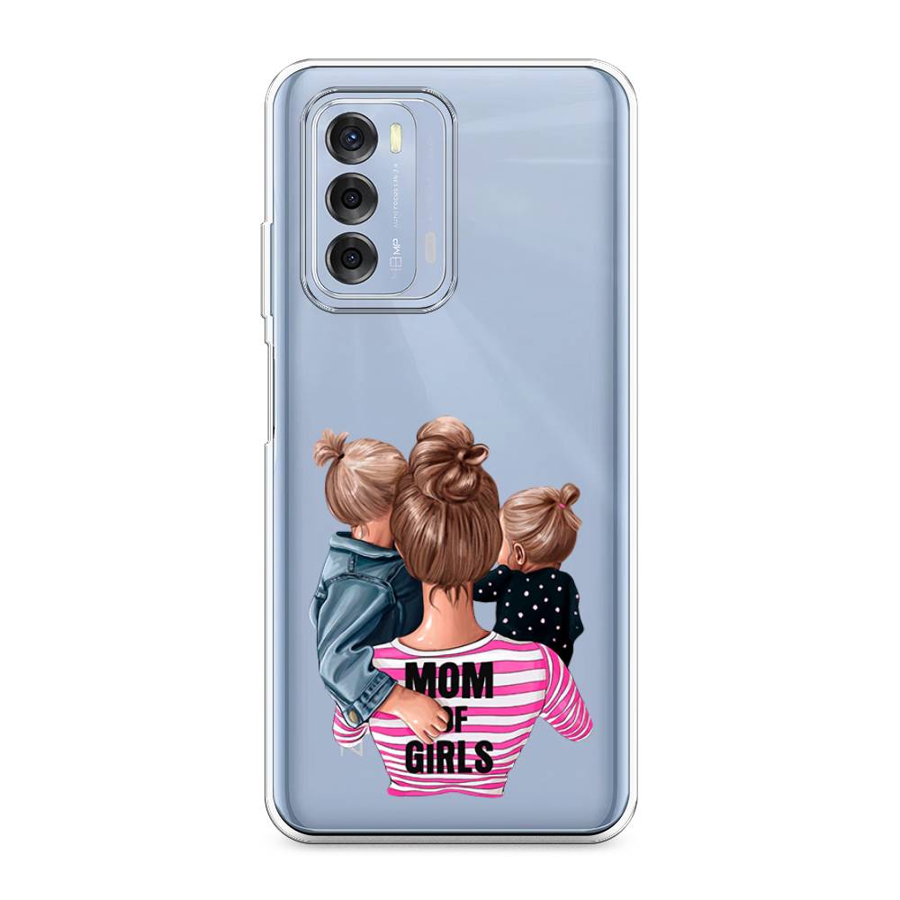 

Чехол Awog на ZTE Blade V40 / ЗТЕ Блэйд V40 "Mom of Girls", Разноцветный, 136150-6