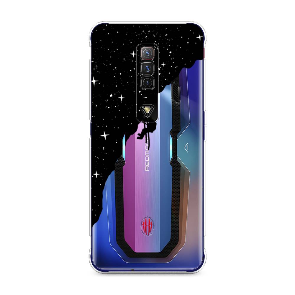 

Чехол Awog на ZTE Nubia Red Magic 7 / ЗТЕ Нубиа Ред Мэджик 7 "Скалолаз в космосе", Разноцветный, 135950-4