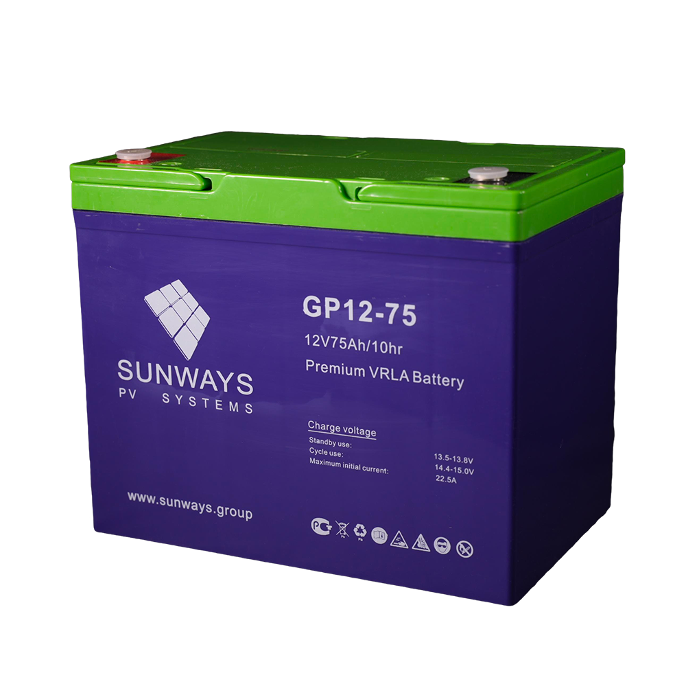 Аккумулятор для ИБП Sunways 75 А/ч 12 В (SW101529)