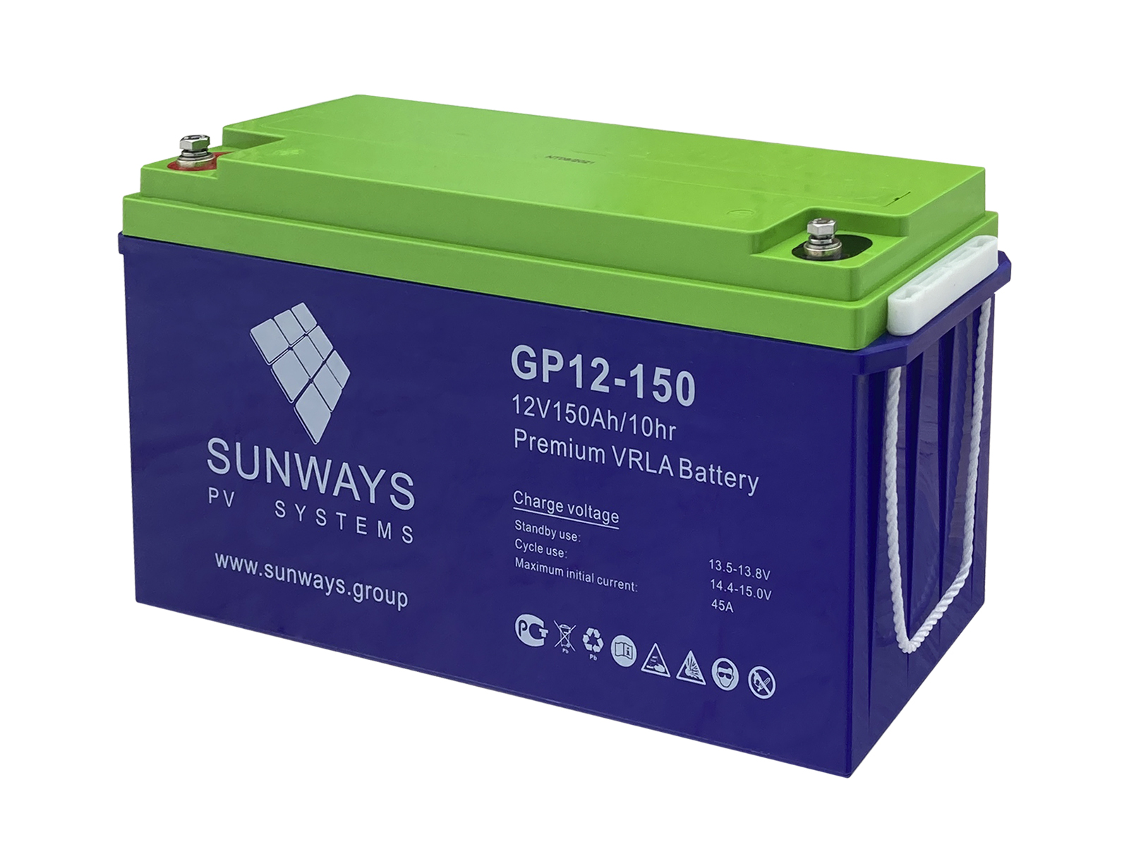 Аккумуляторная батарея SUNWAYS GP 12-150