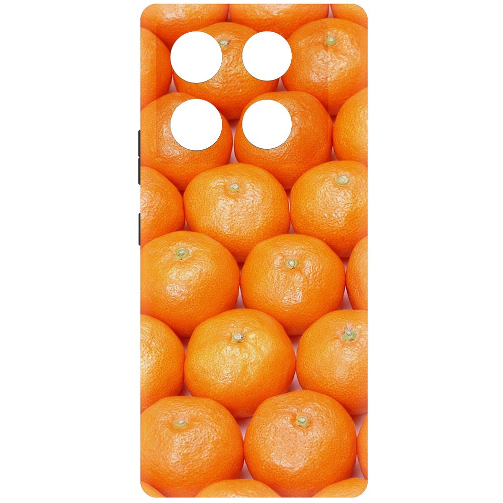 

Чехол-накладка Krutoff Soft Case Мандаринки для INFINIX GT 20 Pro черный