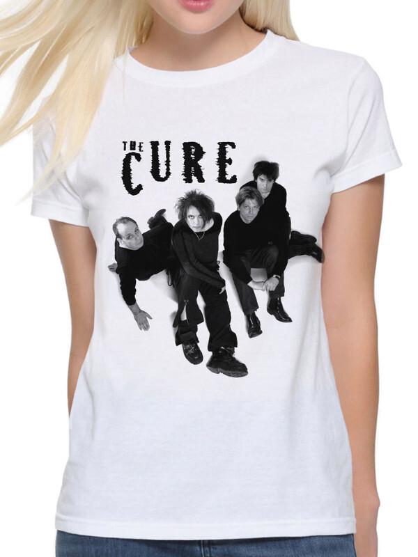 Футболка женская Design Heroes The Cure белая 2XL