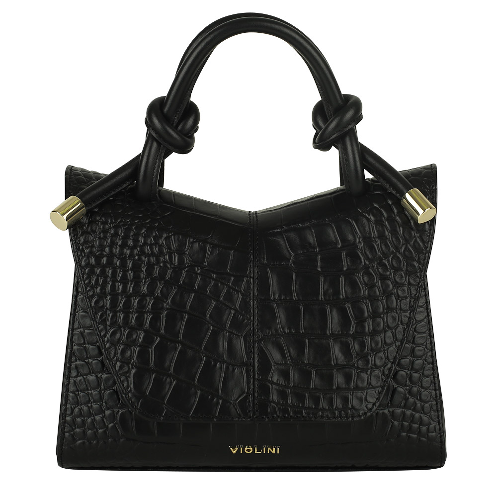 

Сумка женская Vittorio Violini 602-caiman черный, 602-caiman