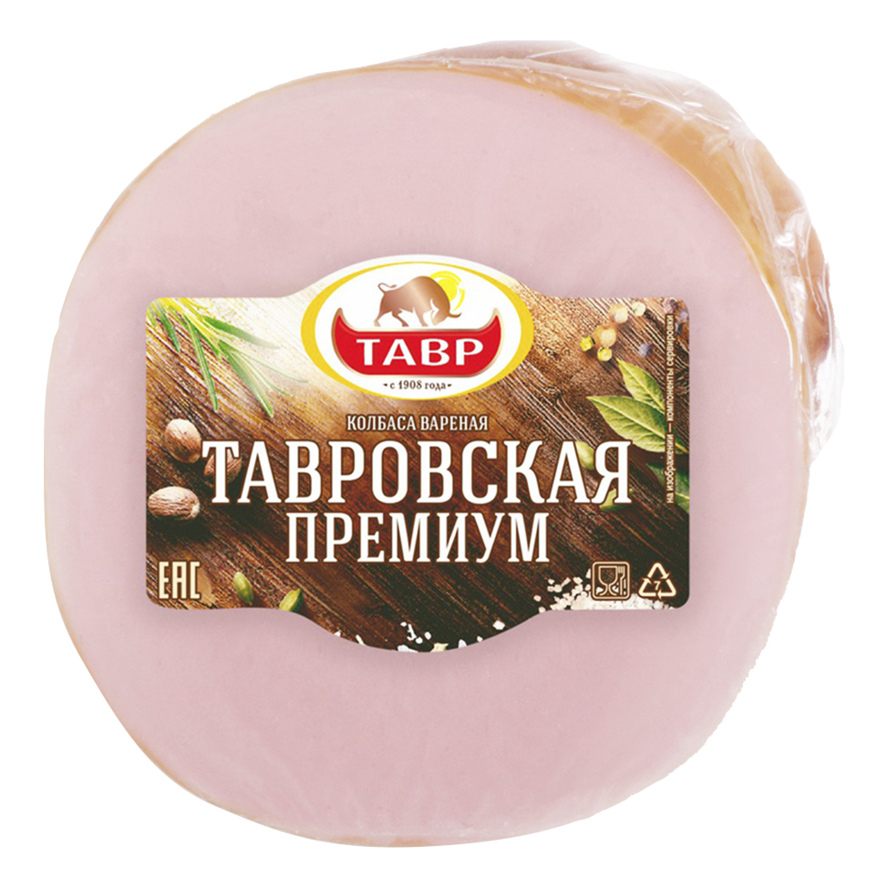 

Колбаса Тавр Тавровская Премиум вареная вакуумная упаковка -1 кг