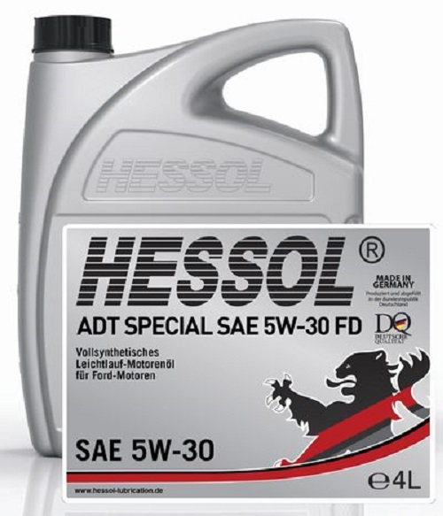 Моторное масло Hessol синтетическое ADT Special SAE 5W30 FD 4л