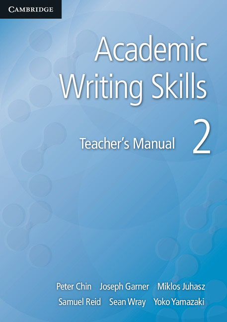 

Academic Writing Skills 2 Teacher's Manual