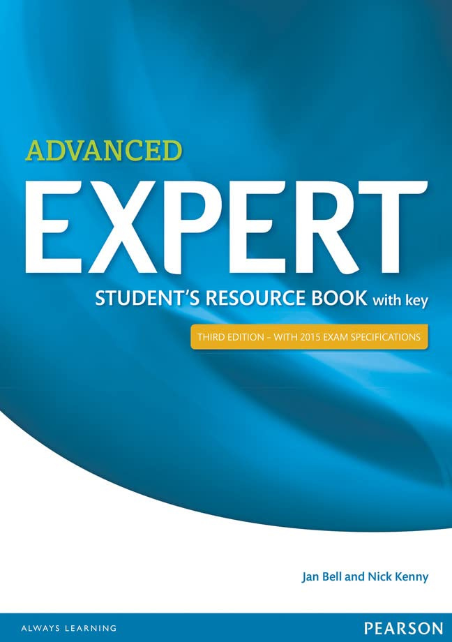 Expert Advanced Third Edition Student's Resource Book with Key