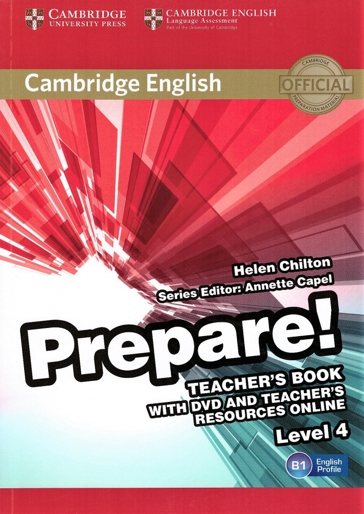

Cambridge English Prepare! Level 4 Teacher's Book with DVD and Teacher's Resourc…