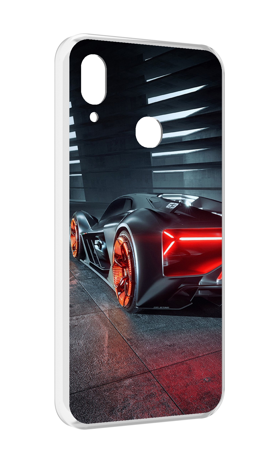 

Чехол MyPads Ночной-город мужской для BQ BQ-6040L Magic, Прозрачный, Tocco