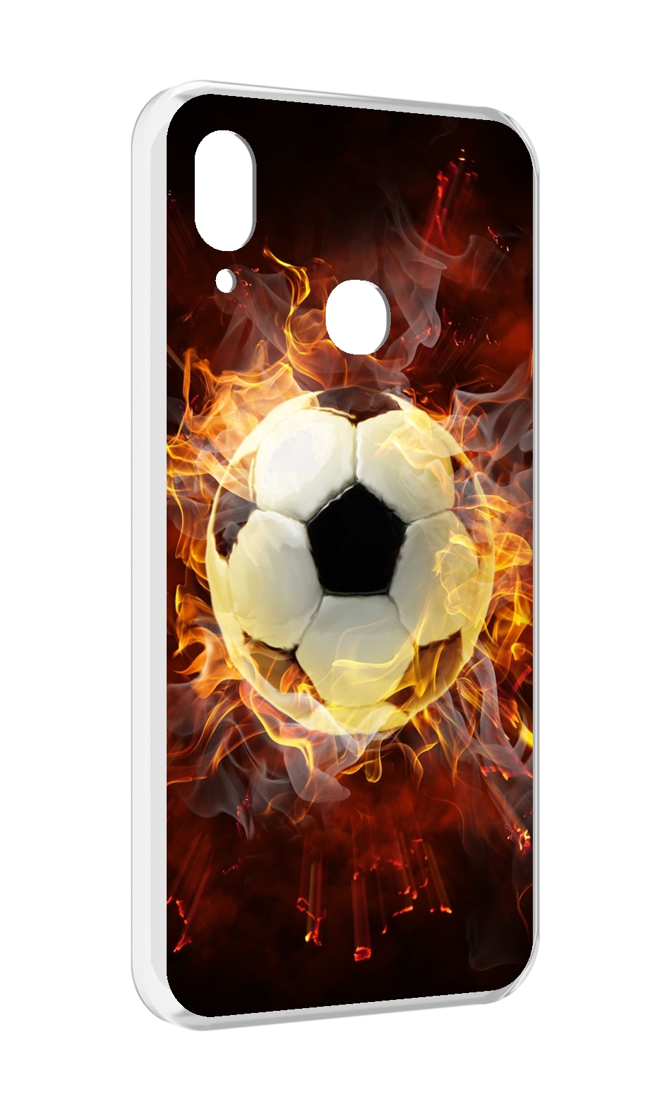 

Чехол MyPads Огненный-мяч для BQ BQ-6040L Magic, Прозрачный, Tocco