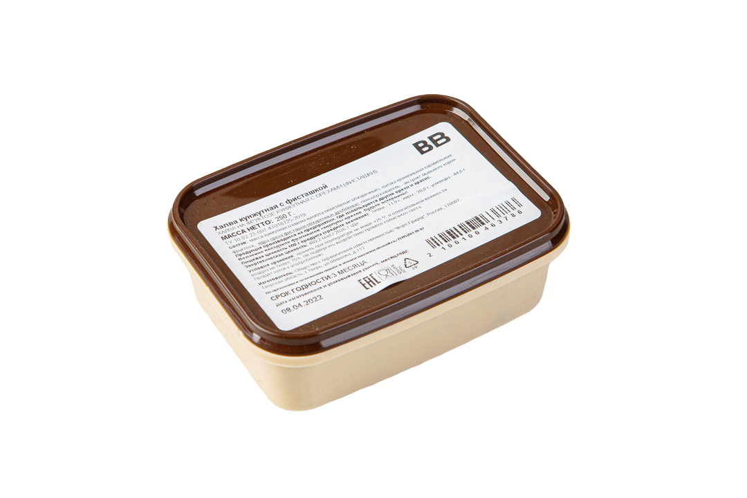 

Халва ВкусВилл кунжутная с фисташкой 250 г