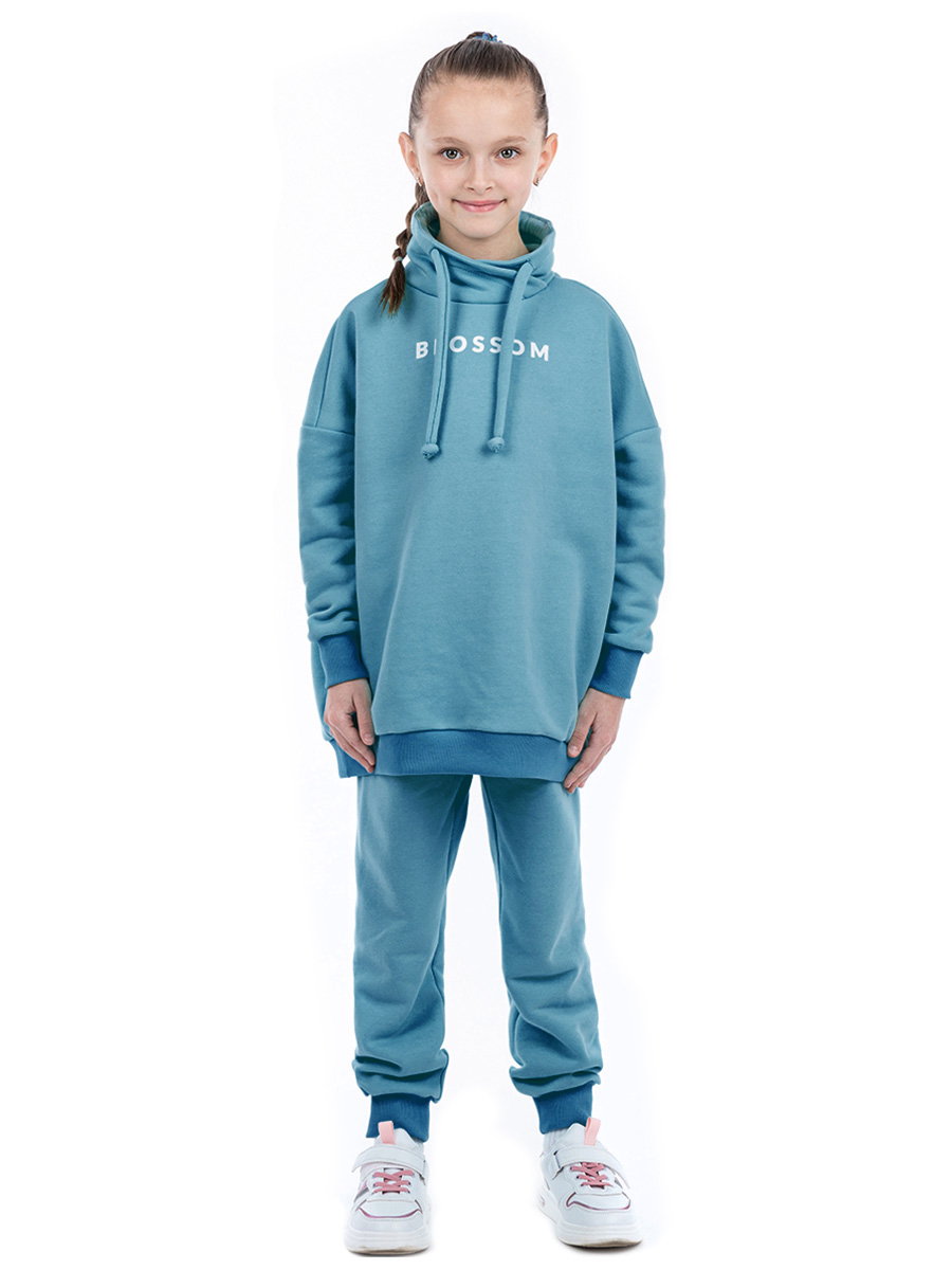 

Костюм спортивный NIKASTYLE 7т11223, темная мята, 140, Зеленый, 7т11223