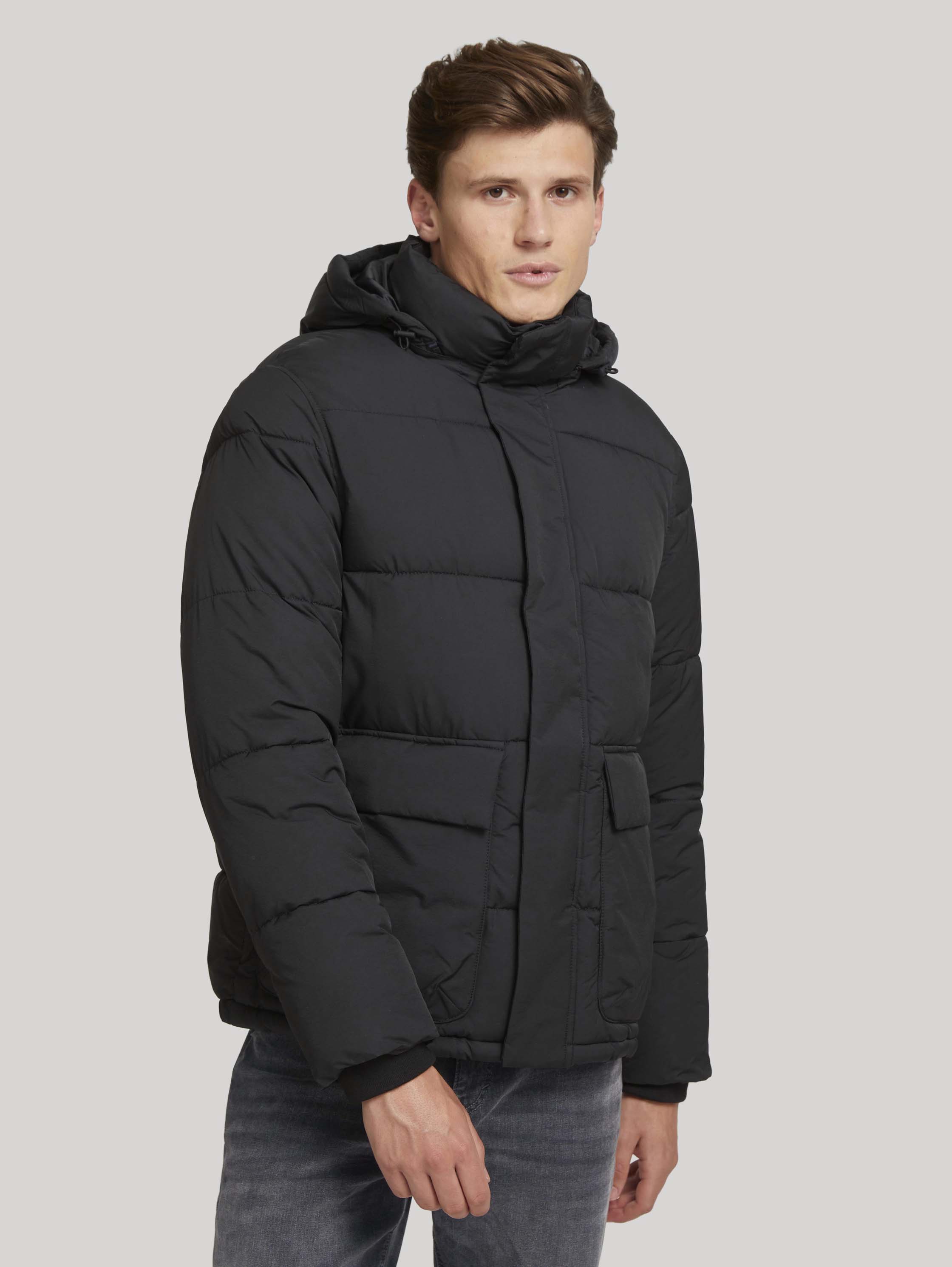 

Куртка мужская TOM TAILOR 1027663 черная S, 1027663