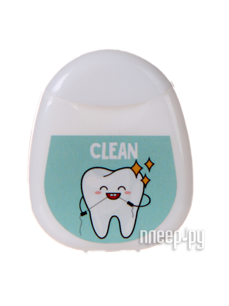 

Зубная нить Гигиена полости рта I love floss 5256455, 5x4 см