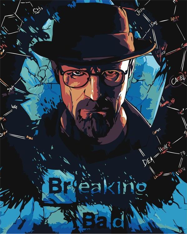 

Картина по номерам Живопись по Номерам Breaking Bad, Breaking Bad